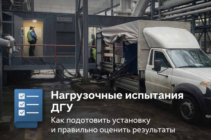 Протокол нагрузочных испытаний ДГУ