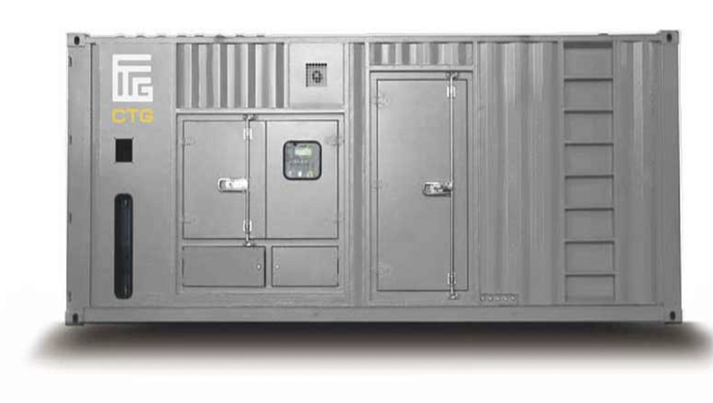 Дизельный генератор CTG 1250B в кожухе ДизельЭнергоРесурс