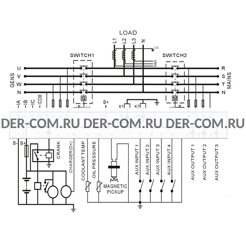 Контроллер Smartgen HGM420 ДизельЭнергоРесурс Контроллер Smartgen HGM420 ДизельЭнергоРесурс