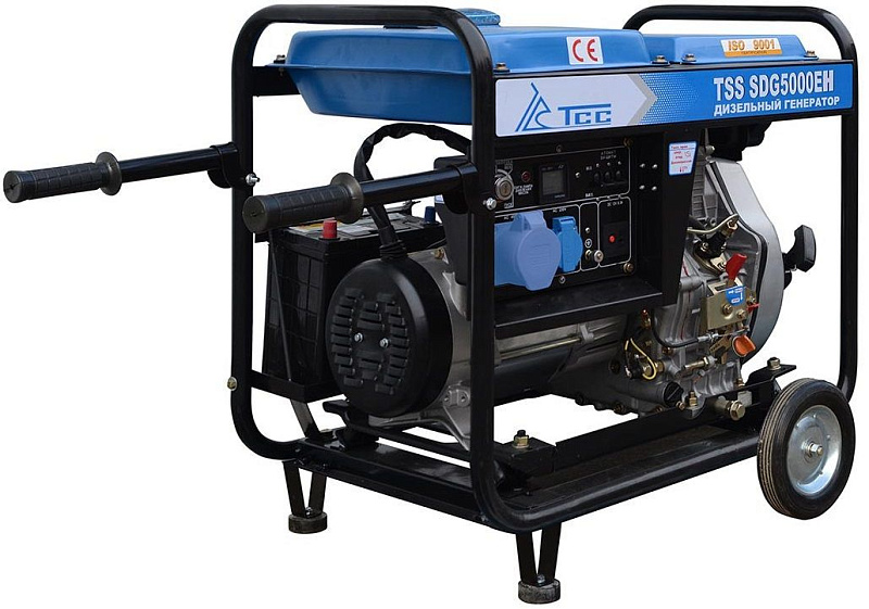 Дизельный генератор ТСС SDG 5000 EH с АВР ДизельЭнергоРесурс Дизельный генератор ТСС SDG 5000 EH с АВР ДизельЭнергоРесурс