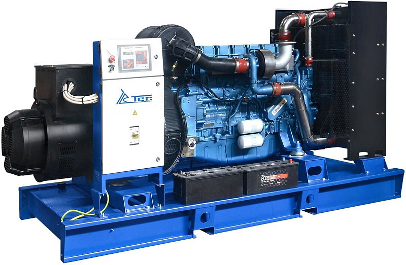 Нагрузочные испытания ДГУ ТСС АД-320С-Т400-1РМ9 на базе дизельного двигателя BAUDOUIN 6M21G440/5e2