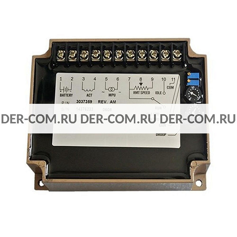 Регулятор оборотов двигателя Cummins EFC 3037359 ДизельЭнергоРесурс