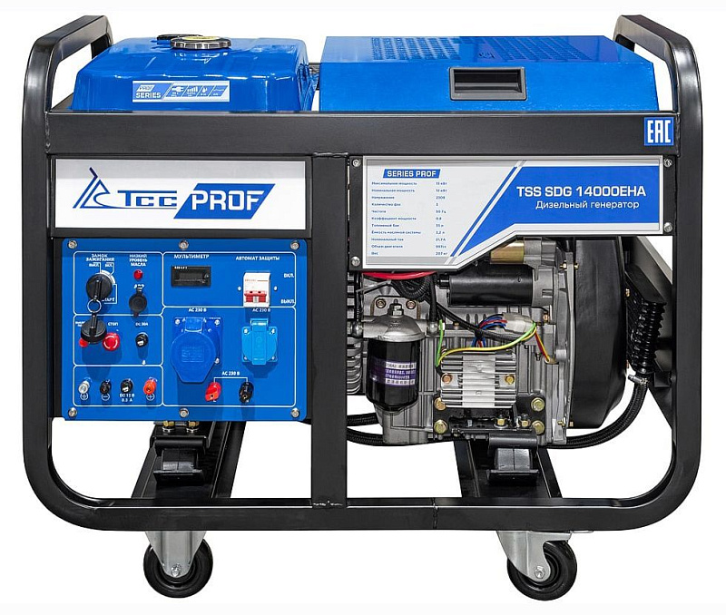 Дизельный генератор ТСС SDG 14000EHA ДизельЭнергоРесурс