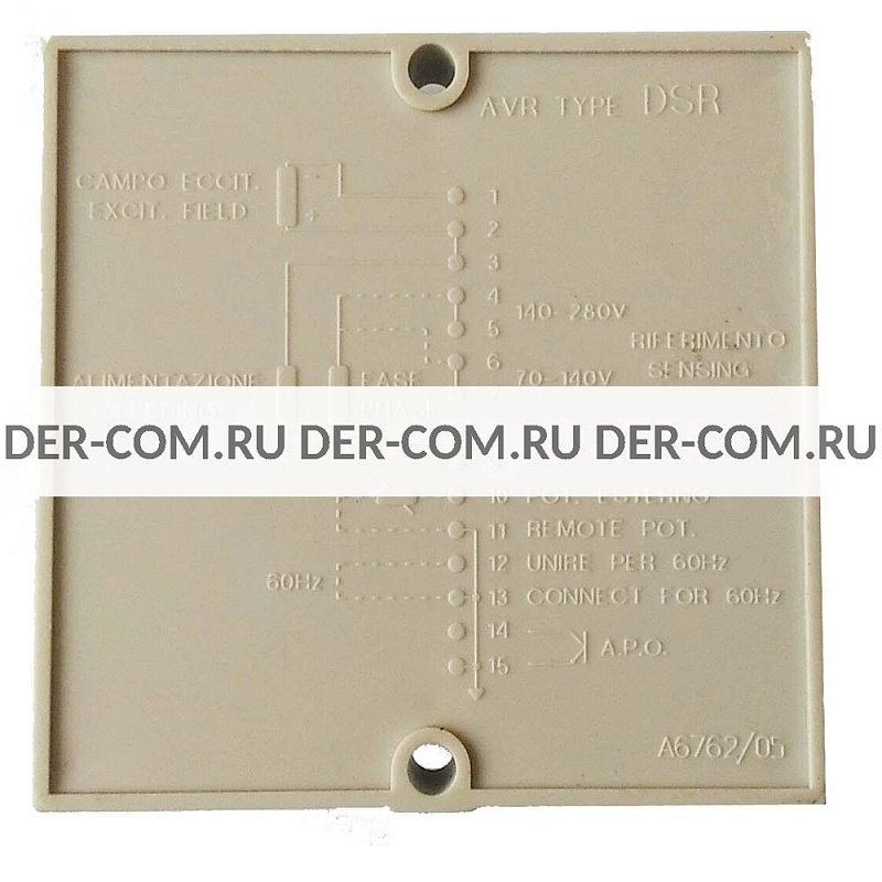 Регулятор напряжения AVR Mecc Alte DSR A6762/05 ДизельЭнергоРесурс