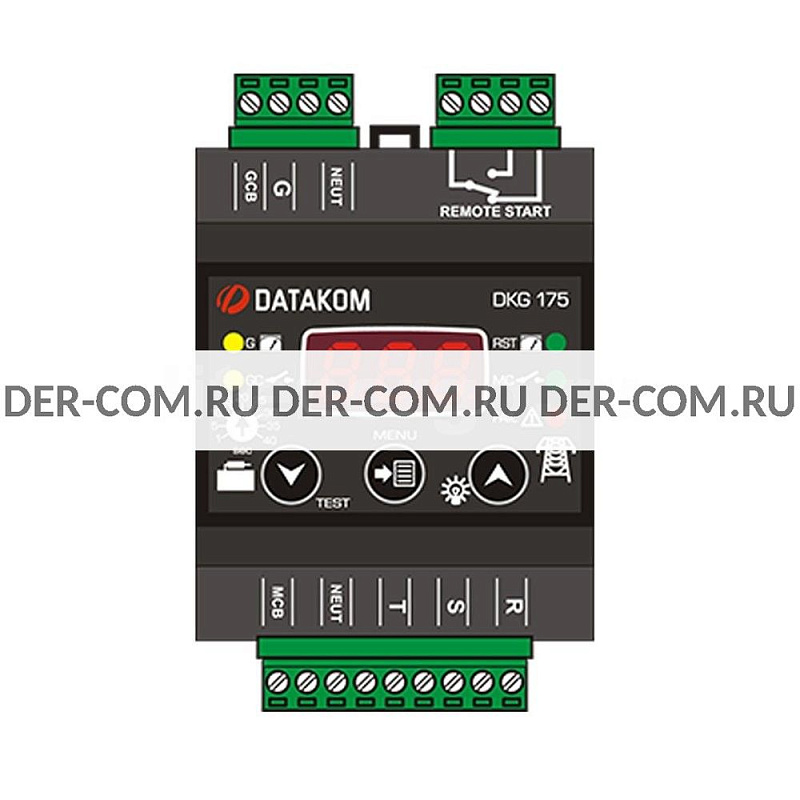 Контроллер Datakom DKG-175 ДизельЭнергоРесурс Контроллер Datakom DKG-175 ДизельЭнергоРесурс