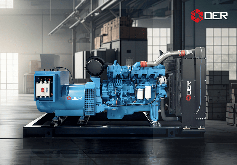 Дизельный генератор DER-250W на базе двигателя Weichai в кожухе на шасси ДизельЭнергоРесурс Дизельный генератор DER-250W на базе двигателя Weichai в кожухе на шасси ДизельЭнергоРесурс