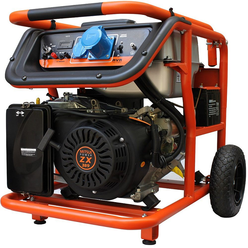 Бензиновый генератор Mitsui Power ZM 6500 E с АВР ДизельЭнергоРесурс Бензиновый генератор Mitsui Power ZM 6500 E с АВР ДизельЭнергоРесурс