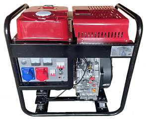 Дизельный генератор АМПЕРОС LDG 12000 E-3  с АВР ДизельЭнергоРесурс