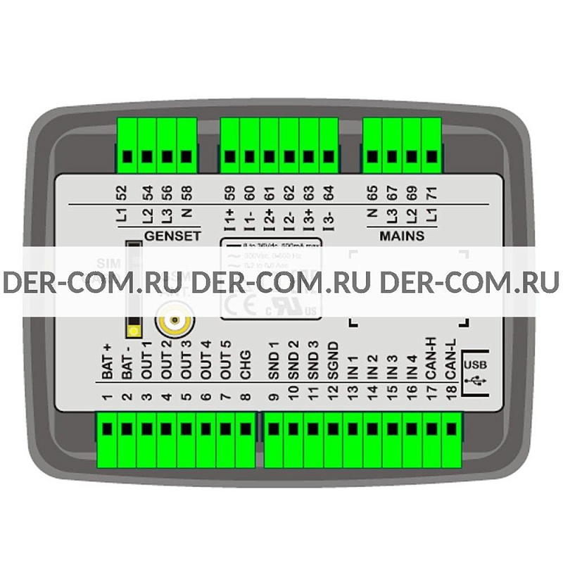 Контроллер Datakom D100 ДизельЭнергоРесурс