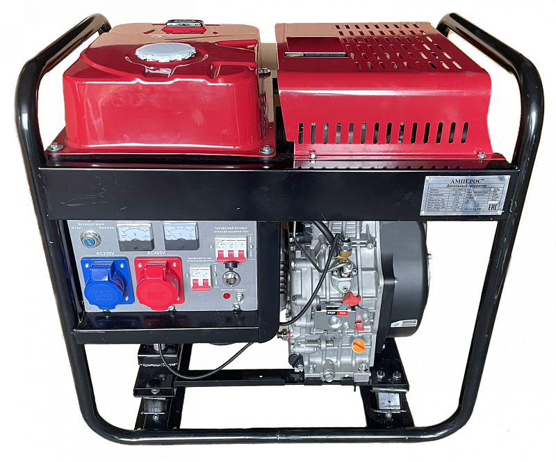 Дизельный генератор АМПЕРОС LDG 12000 E-3 ДизельЭнергоРесурс
