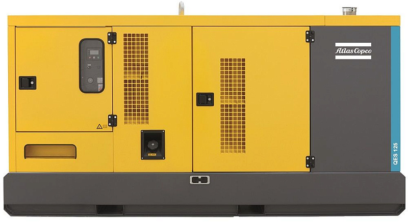 Дизельный генератор Atlas Copco QES 125 ДизельЭнергоРесурс Дизельный генератор Atlas Copco QES 125 ДизельЭнергоРесурс