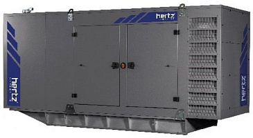 Дизельный генератор Hertz HG 550 PL в кожухе с АВР ДизельЭнергоРесурс