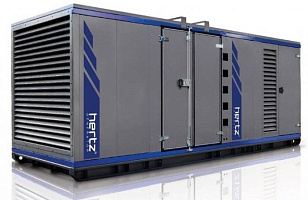 Дизельный генератор Hertz HG 712 BC в кожухе с АВР ДизельЭнергоРесурс