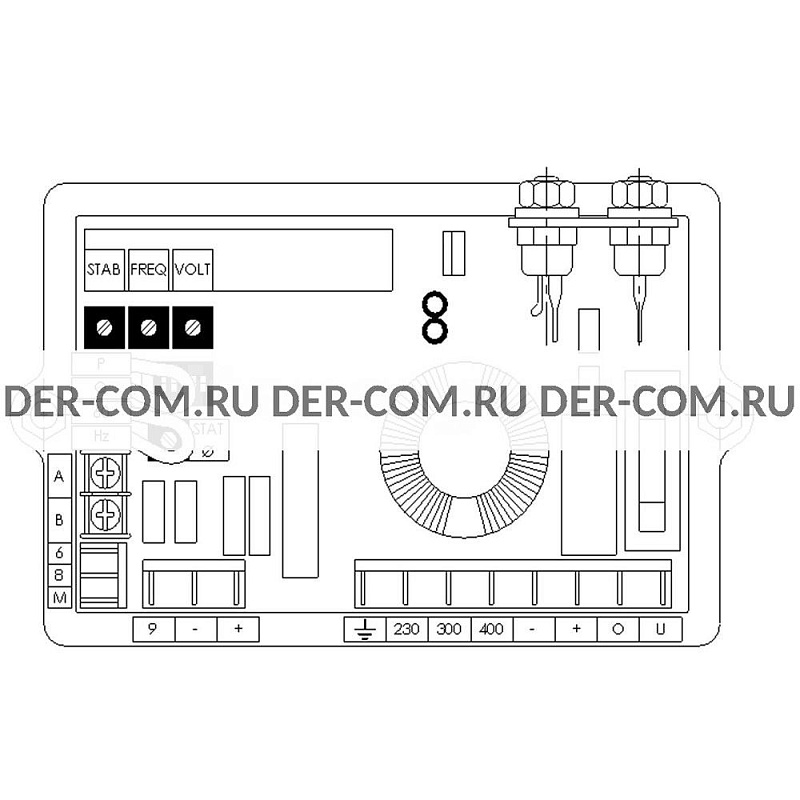 Регулятор напряжения AVR Marelli M40FA610A (MGC I) ДизельЭнергоРесурс