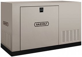 Газовый генератор Gazvolt 250T33 в кожухе ДизельЭнергоРесурс