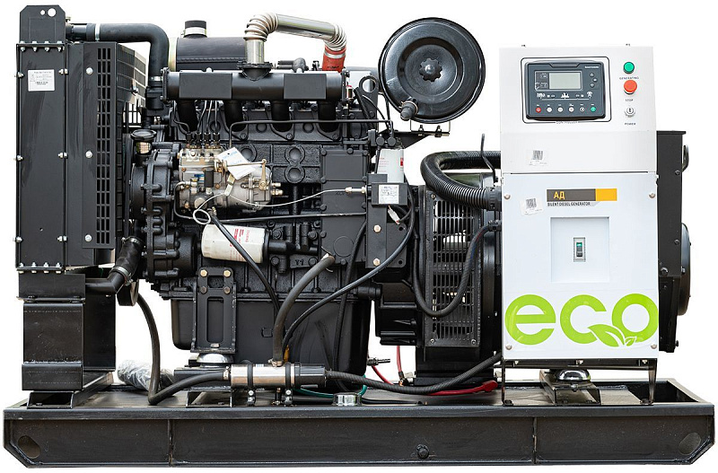 Дизельный генератор EcoPower АД80-T400ECO R ДизельЭнергоРесурс