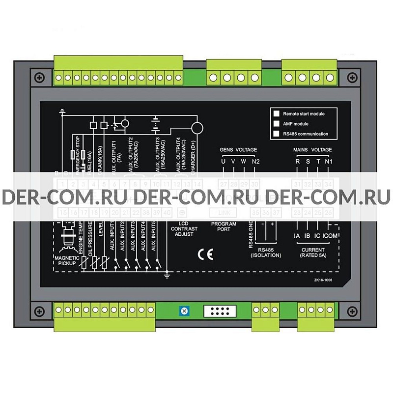 Контроллер Smartgen HGM6120U ДизельЭнергоРесурс Контроллер Smartgen HGM6120U ДизельЭнергоРесурс