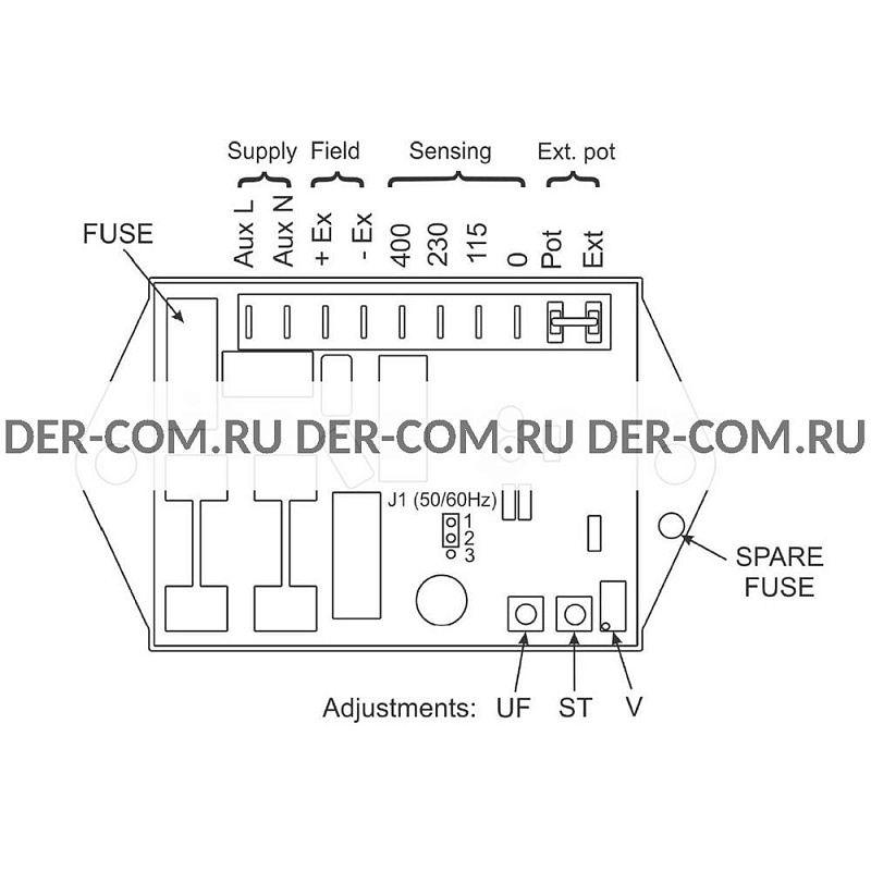 Регулятор напряжения AVR Sincro BL4U ДизельЭнергоРесурс