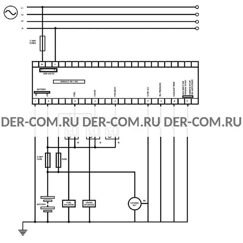 Контроллер Deep Sea DSE701 ДизельЭнергоРесурс