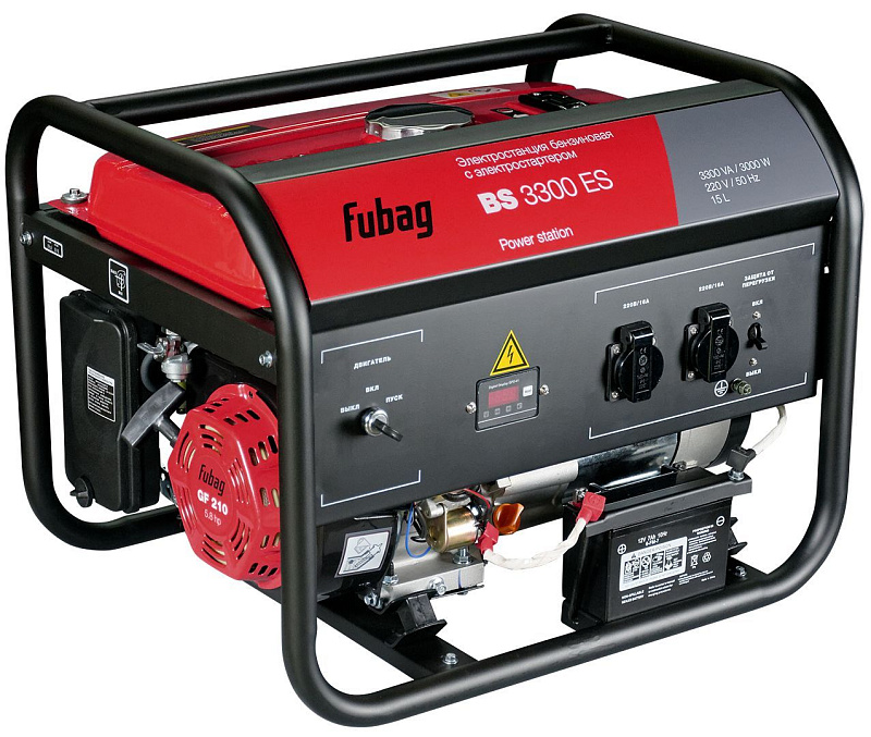 Бензиновый генератор Fubag BS 3300 ES ДизельЭнергоРесурс Бензиновый генератор Fubag BS 3300 ES ДизельЭнергоРесурс