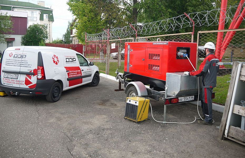 Нагрузочные испытания ДГУ Onis Visa V 700 GO на базе дизельного двигателя Volvo Penta TWD 1645 GE